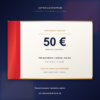 Darčekový poukaz 50 € Autodiagcentrum – čistý prémiový dizajn