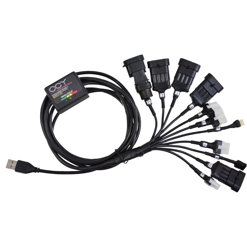 CCY LPG diagnostika USB FTDI s 11 konektormi