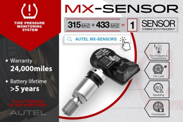 Autel MX snímač TPMS - Image 3