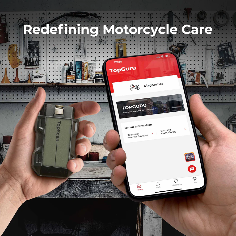TopScan Moto – Bluetooth diagnostika motocyklov – Obrázok 2