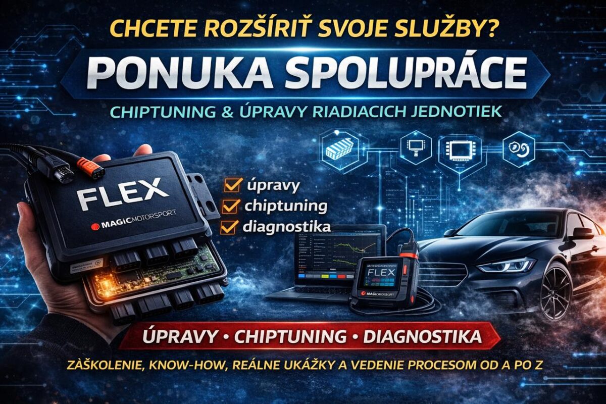 Magicmotorsport FLEX – partnerstvo v chiptuningu a úpravách ECU