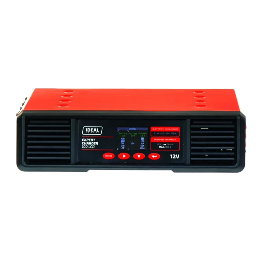 IDEAL EXPERT CHARGER 100 LCD profesionálna nabíjačka 12 V 100 A
