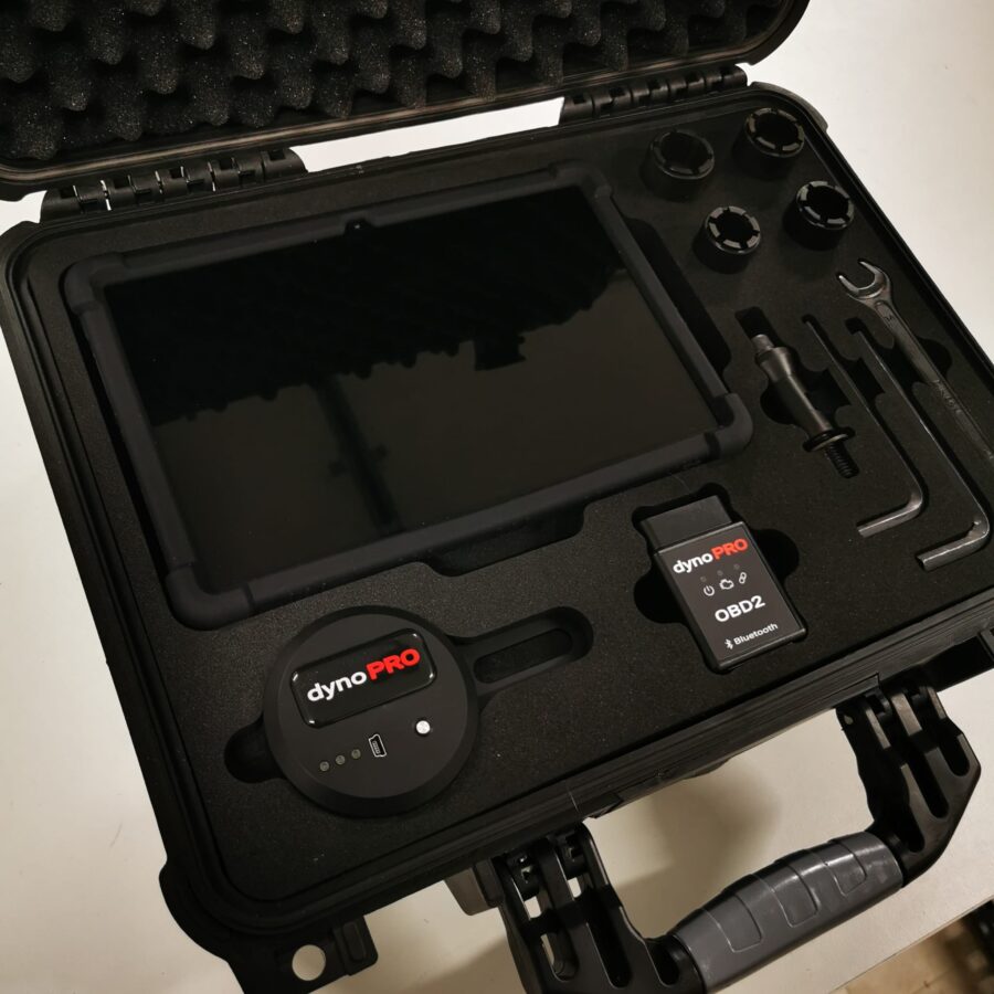 DynoPRO mobilný cestný dynamometer – kompletný merací set